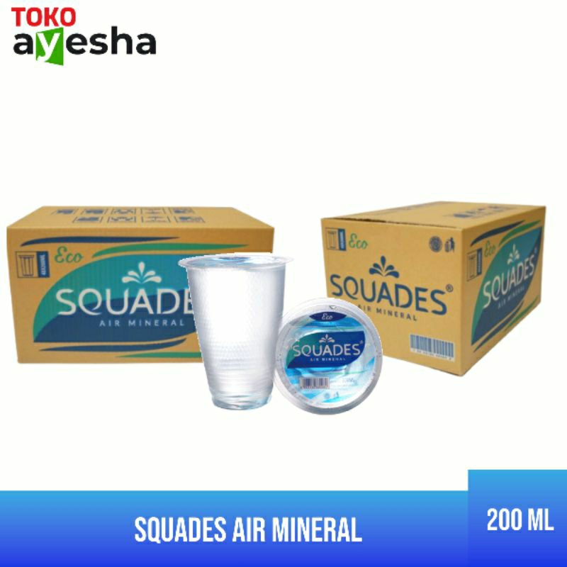 

Squades Air Mineral Gelas - 1 Dos isi 48 cup