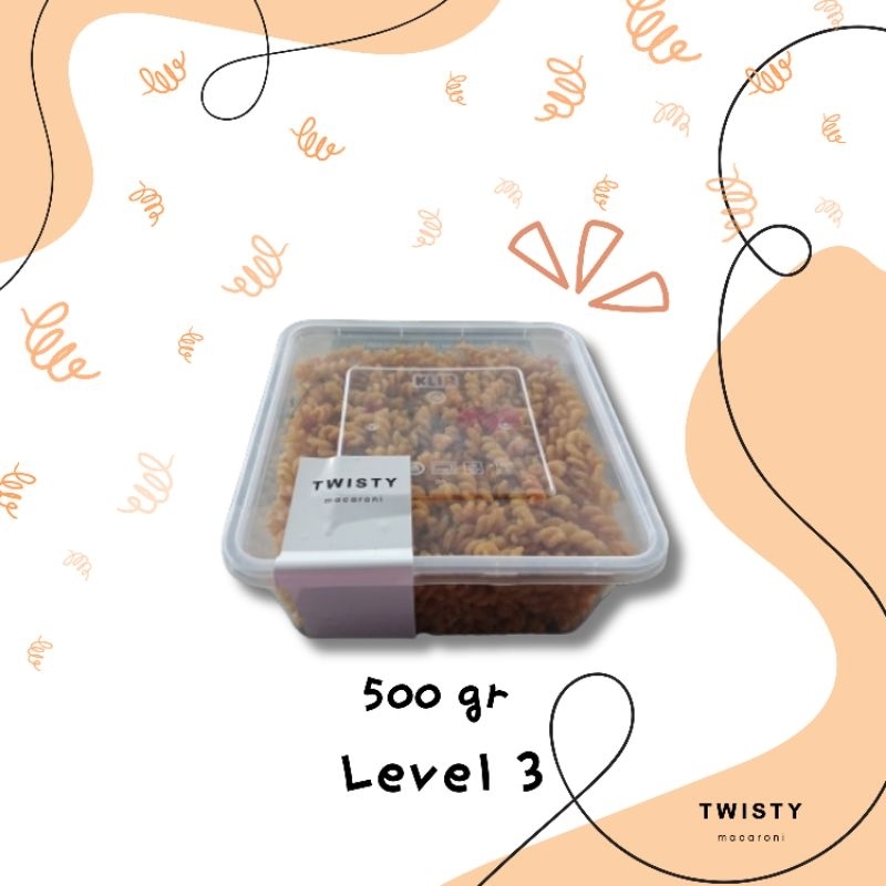 

Twisty Macaroni 500 gr Level 3