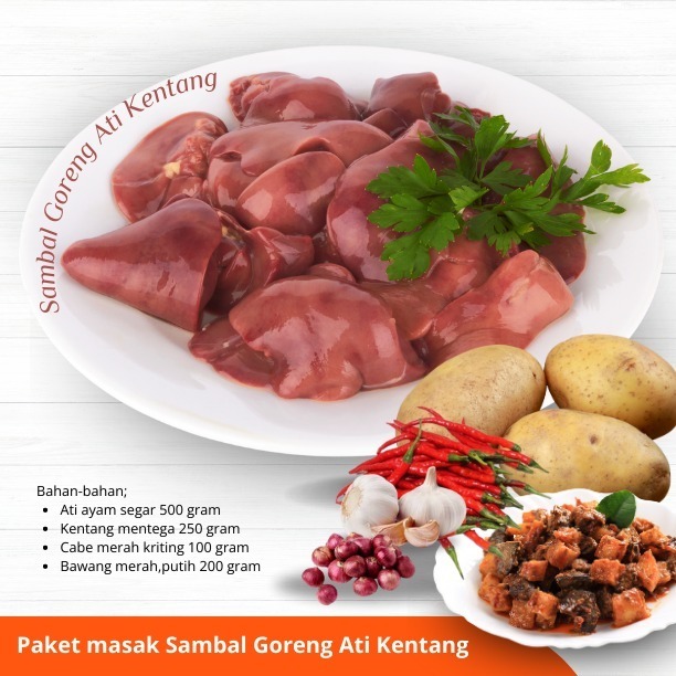 

Paket masak sambel goreng ati kentang juara 01