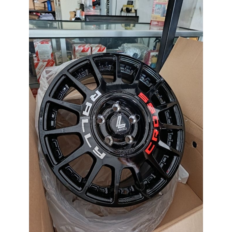 VELG R16 LENSO M1K RALLY CROSS (HARGA 1SET/4BIJI)