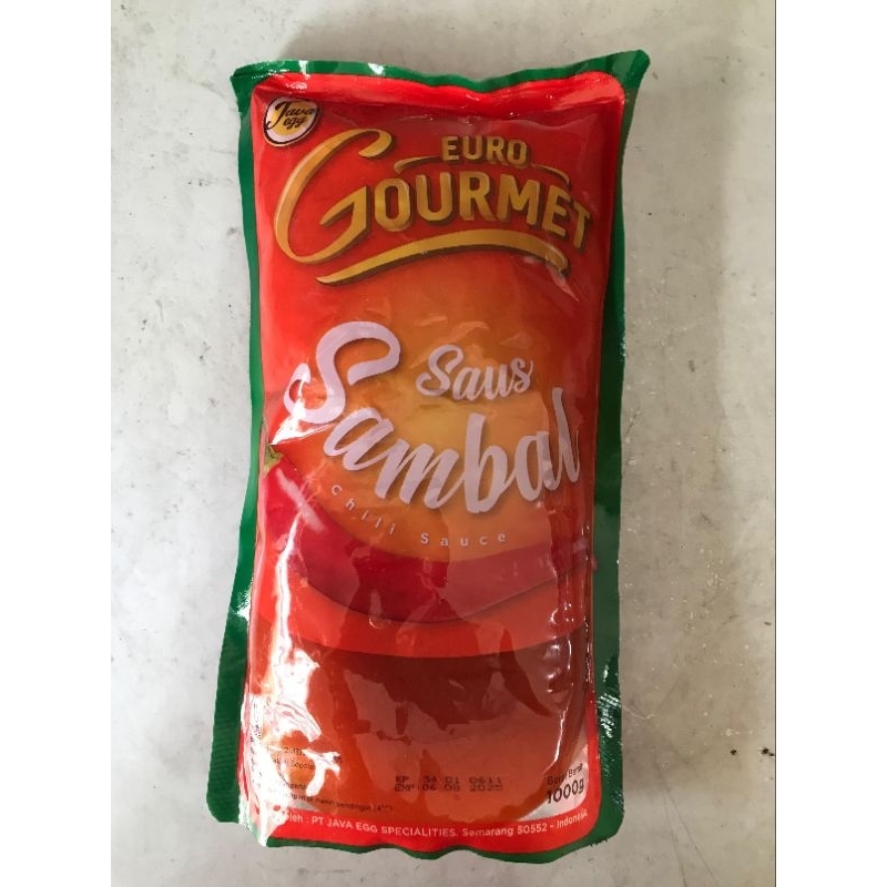 

Euro Gourmet Saus Sambal 1kg