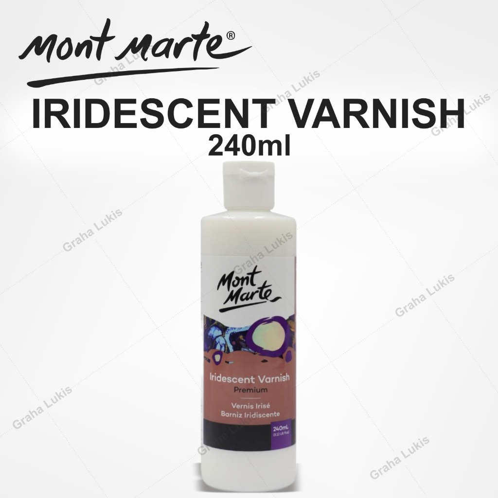 

Mont Marte Premium Iridescent Varnish 240ml