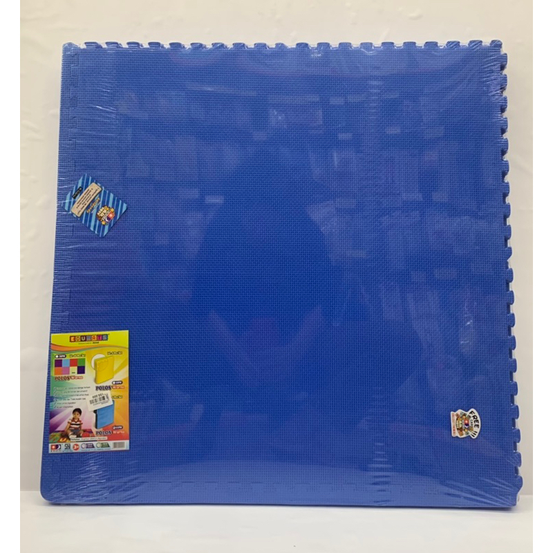 EDUMATS KARPET MATRAS PUZZLE POLOS 60x60 cm 1pack 4 lembar