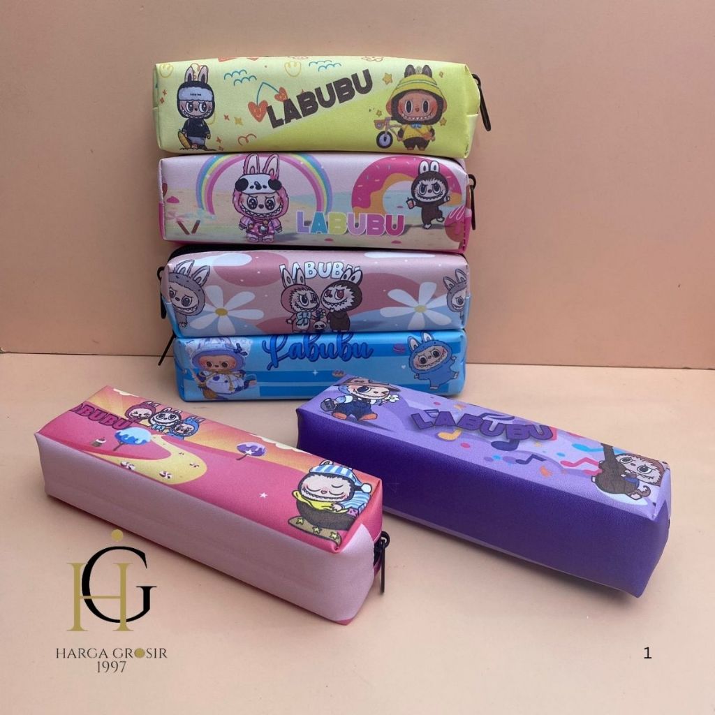

KOTAK PENSIL PANJANG KANVAS LABUBU KP-1701 PENCIL CASE TEPAK LUCU