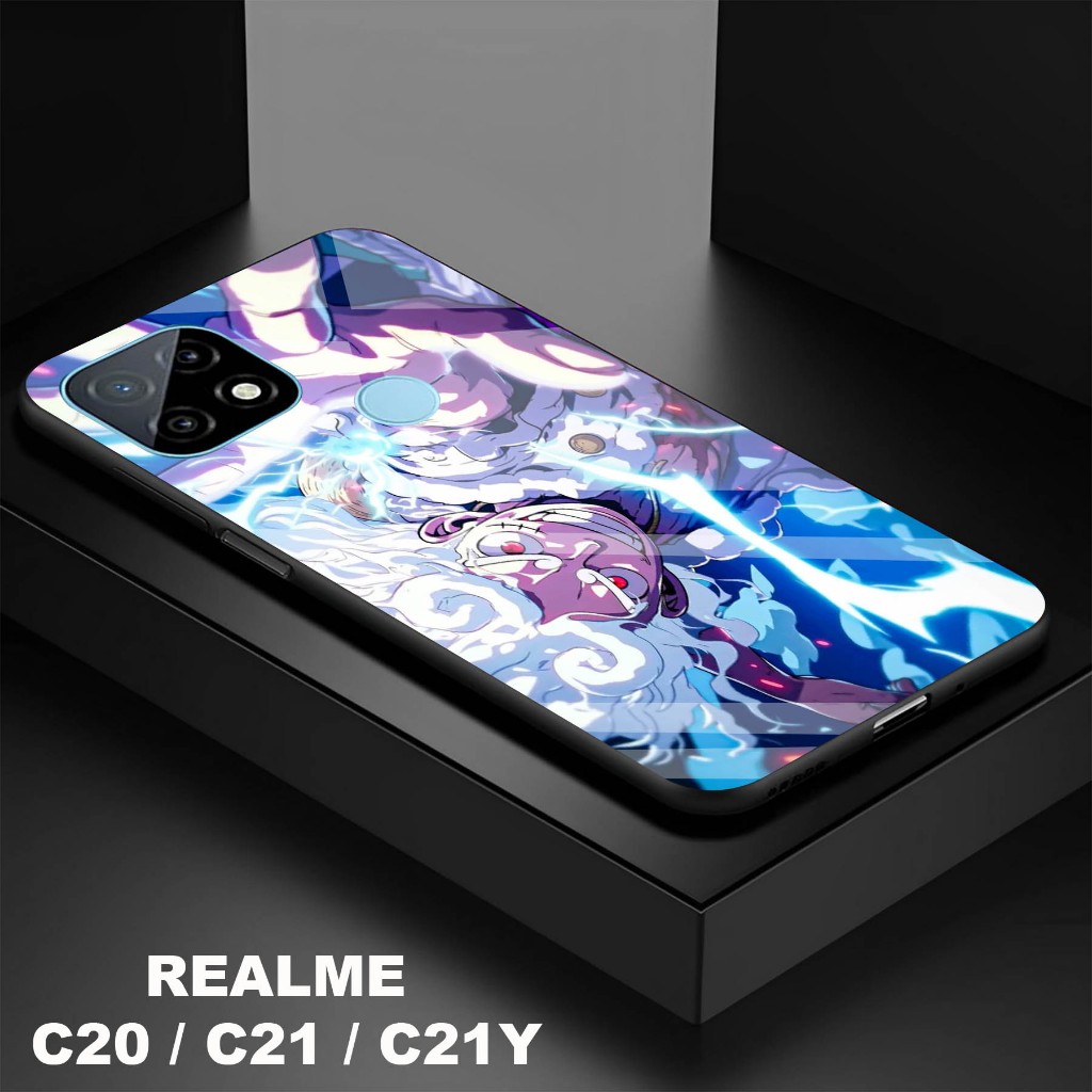 Softcase Kaca Kilau Realme C20 / C21 C21Y - Softcase Kaca Realme C20 / C21 C21Y - Softcase Kaca Kila