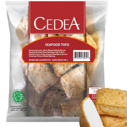 

CEDEA SEAFOOD TOFU 500 GR