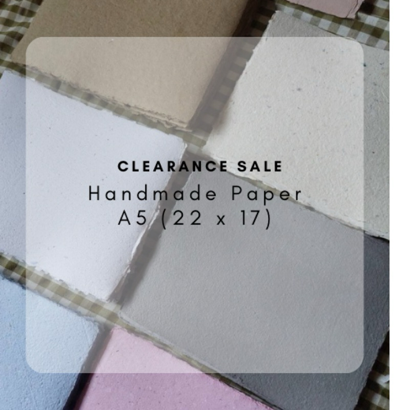 

HANDMADE PAPER A5 // RECYCLED PAPAER // KERTAS DAUR ULANG // KERTAS DECO // KERTAS HIAS AETETIK // KERTAS DECO LAMARAN - CLEARANCE SALE