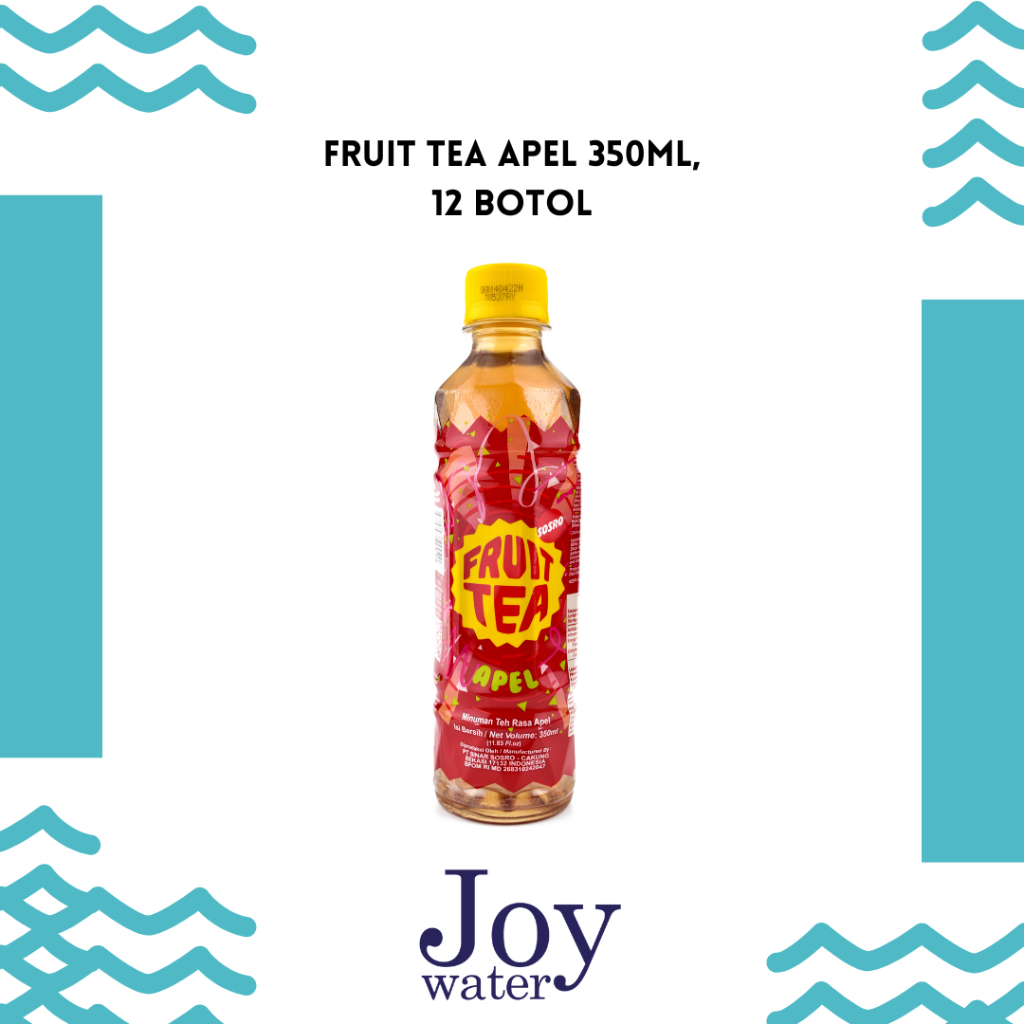 

Fruit Tea Botol 350ml Minuman Teh Buah per Dus Karton isi 12