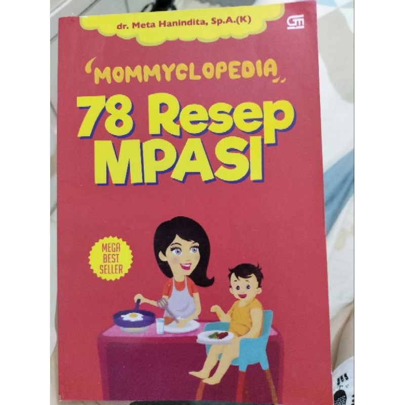 PRELOVED BUKU RESEP MPASI DR META