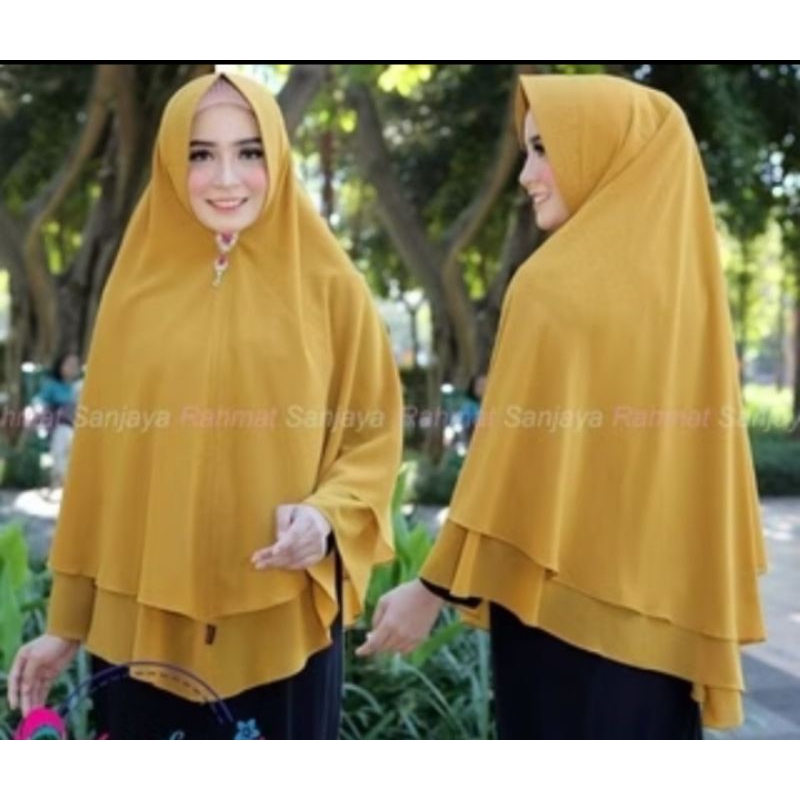 Sage - Khimar Jumbo Jilbab Syar'i Rahmat Sanjaya Ratu Pet Rahmat Sanjaya Murah