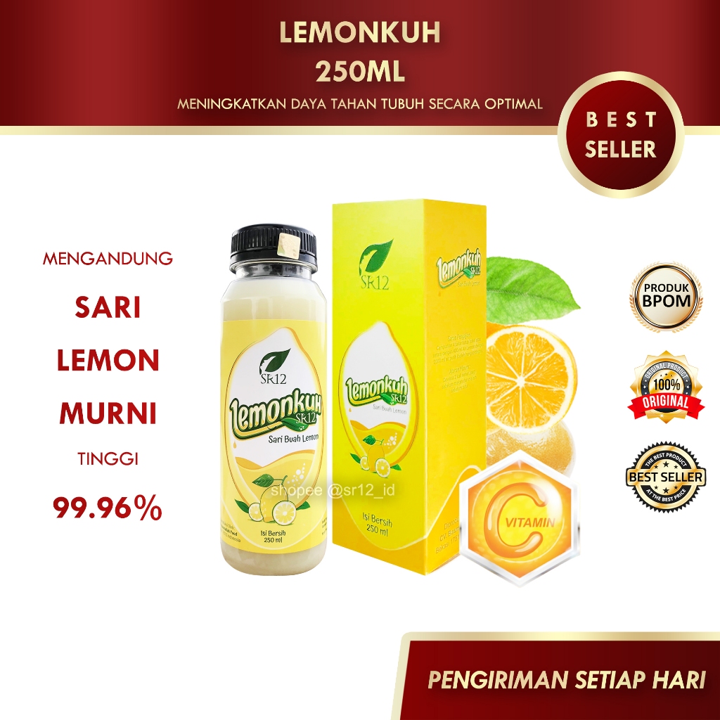 

LEMONKUH 250ML SR12 / LEMONKUH SR12 / SARI BUAH LEMON SR12