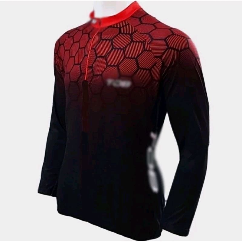 baju sepeda lengan panjang pria wanita cowok cewek roadike jersey
