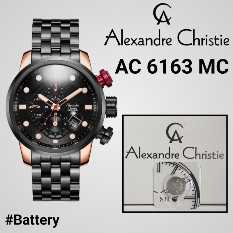 Baterai Alexandre Christie Type AC 6163 MC Original