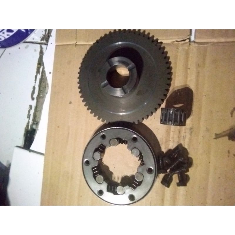 oneway Supra x 125 karbu set gigik