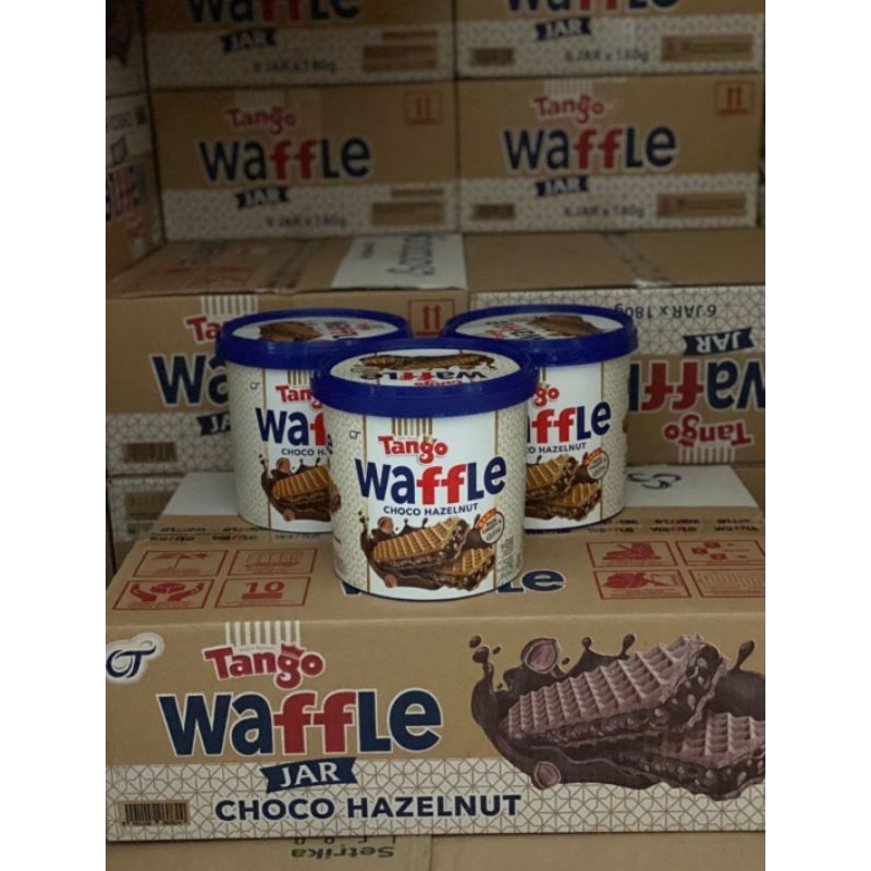 

tango waffle jar choco hazelnut 180 gr isi 6pcs