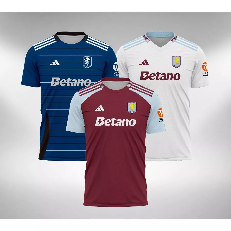 Jersey Aston Villa Home Away 3rd 2024 2025