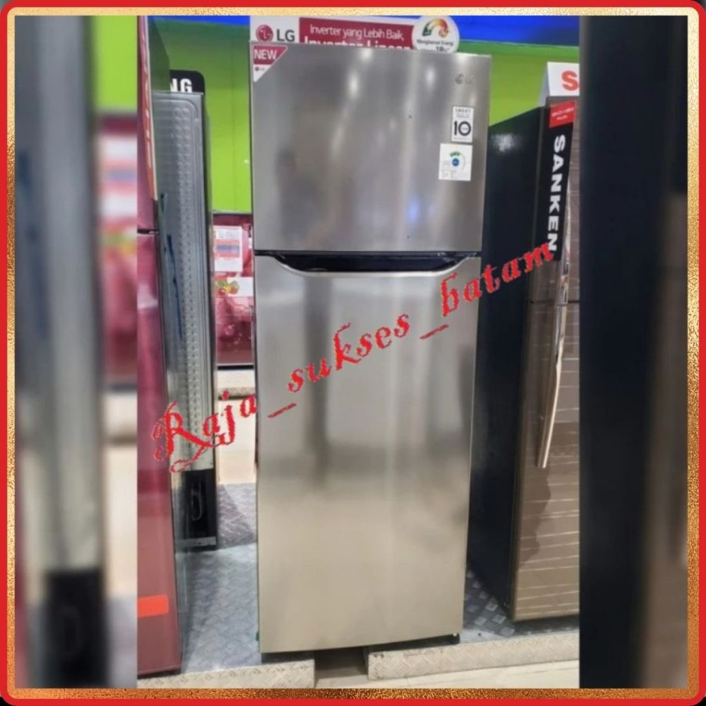 KULKAS LG GN-G222SLCB SMART INVERTER DOOR COOLING 2 PINTU GNG222SLCB batam