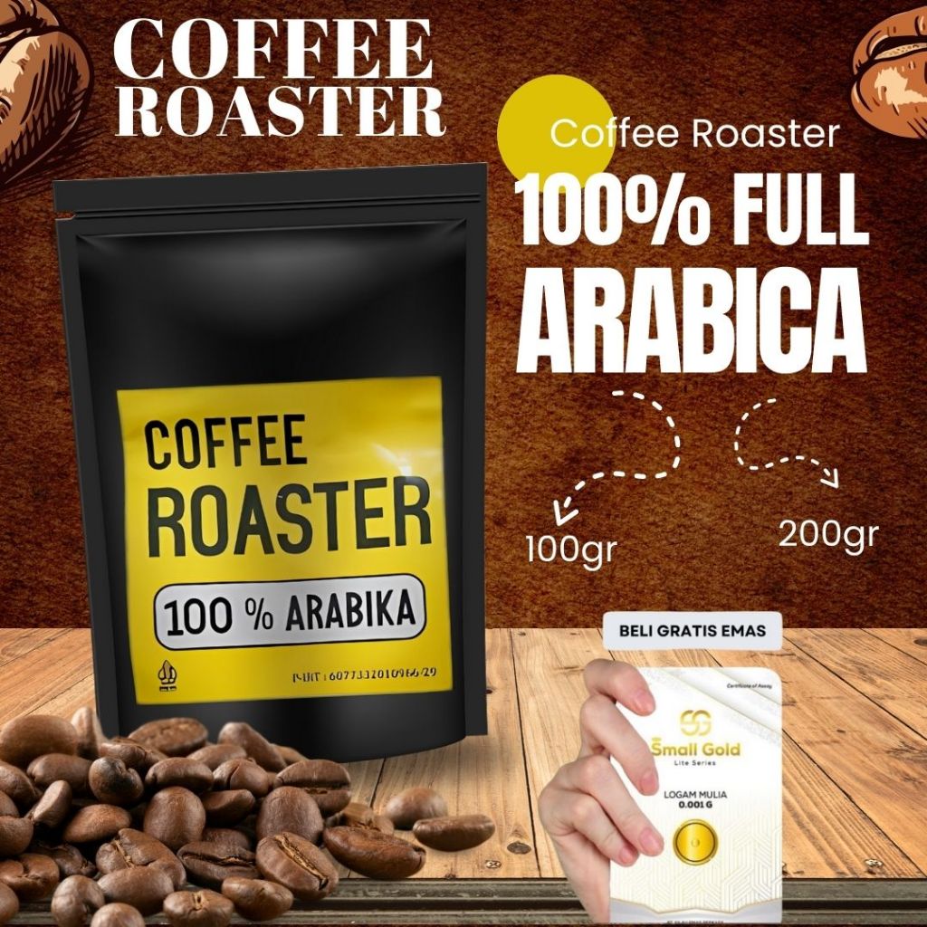 

KOPI ARABIKA | KOPI ARABICA | COFFEE ARABICA | COFFEE ROASTER | KOPI ARABIKA TEMANGGUNG | Berat 100 Gram | GRATIS EMAS