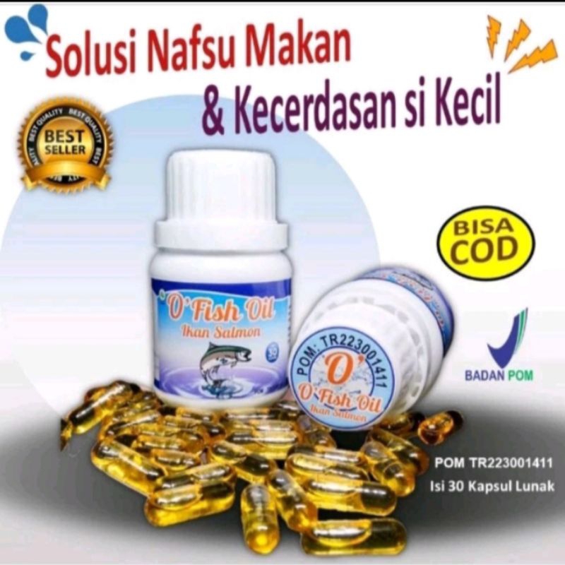 

minyak ikan membantu kecerdasan anak balita.