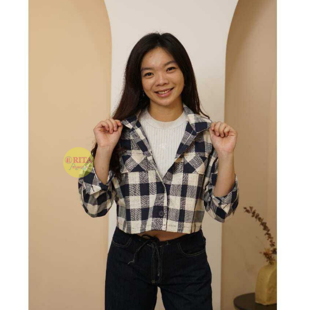 Missty Kemeja Crop Top