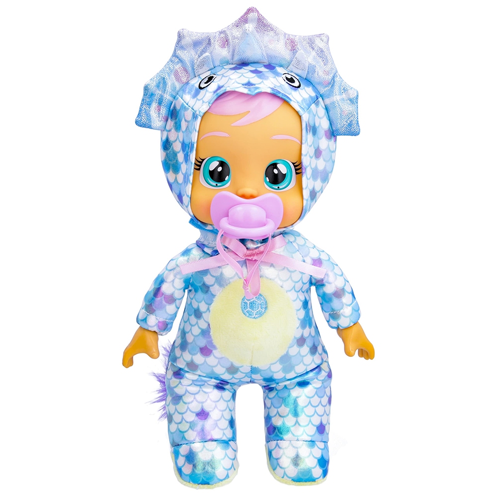 Cry Babies Tiny Cuddles Baby Dolls Dinos - Mainan Boneka Bayi Karakter Dinosaurus Bisa Nangis