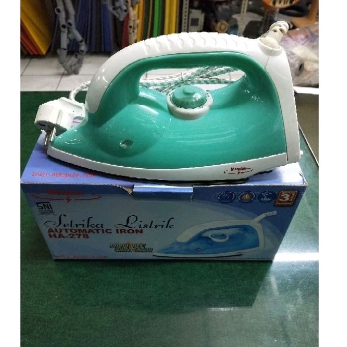 Setrika Listrik/Setrika Baju Maspion HA-278 350 Watt