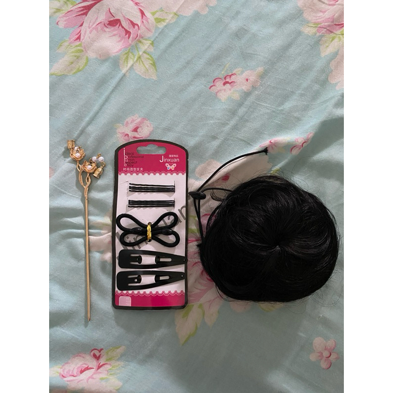 sanggul instan | cepol instan | sanggul karet