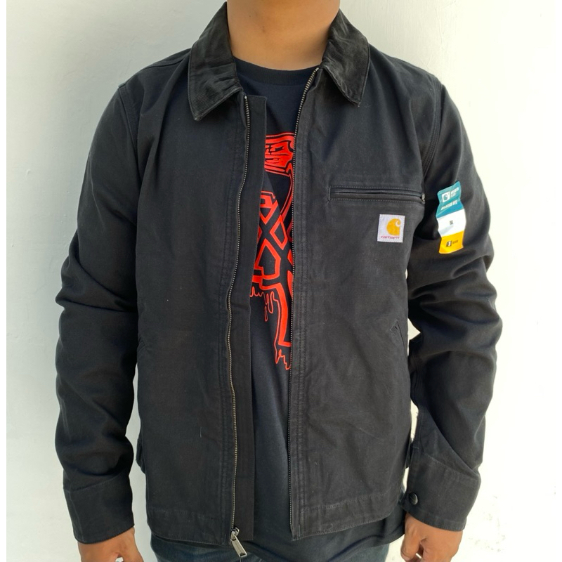 Carhartt rugged Flex Duck Detroit Jacket Black Original