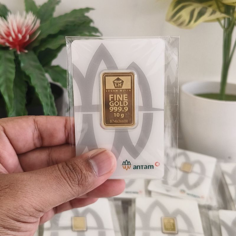 Emas Antam Logam Mulia 10 Gram Certicard 2024