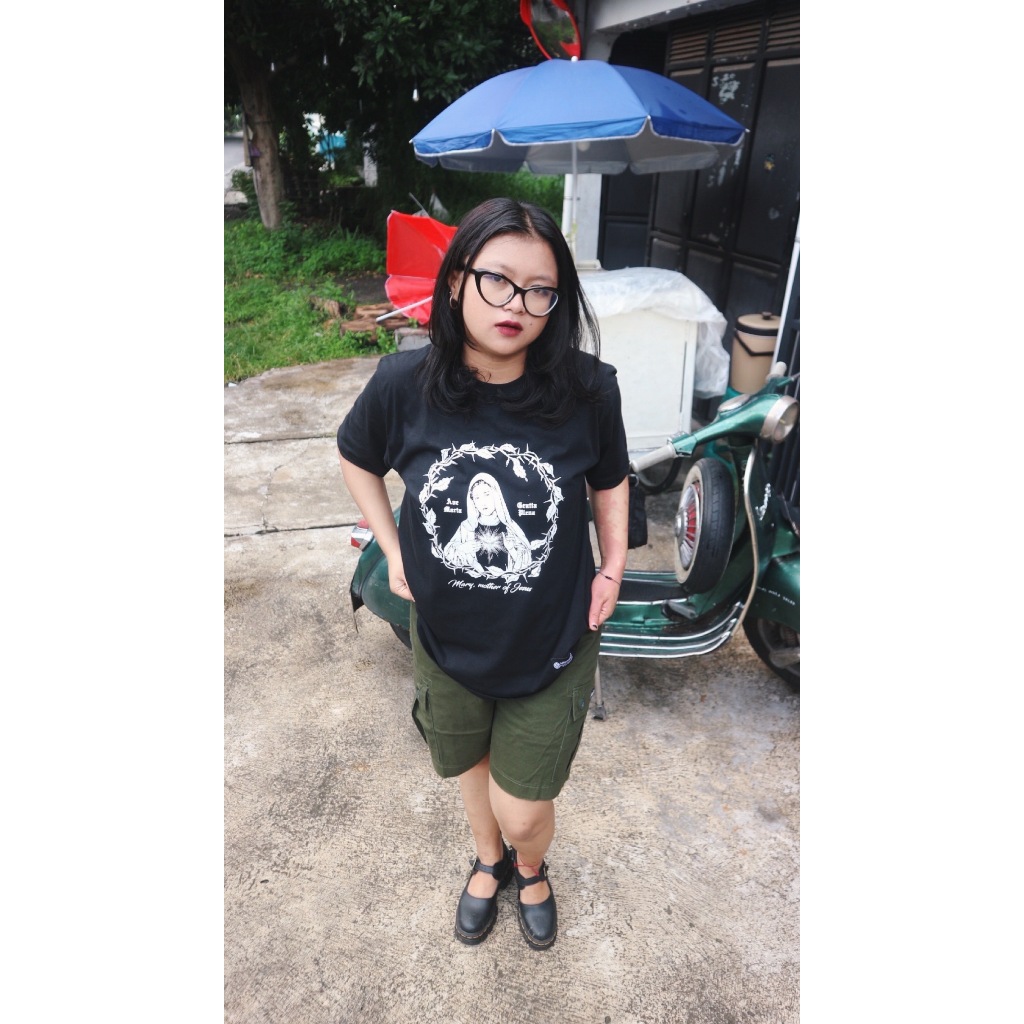 Tshirttokoh - Kaos Ave Maria Bunda Maria
