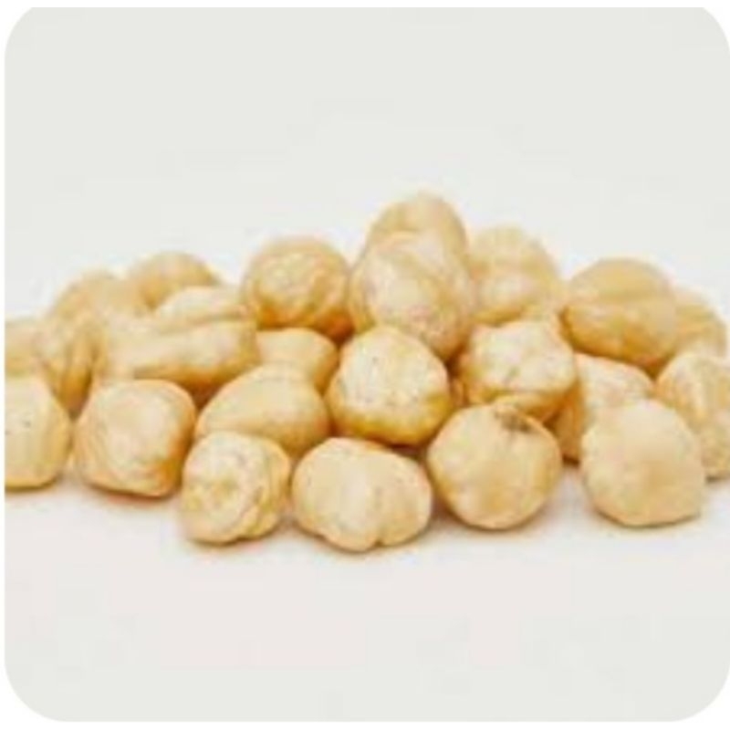 

Kacang Hazelnut Skinless Raw kemasan 250 gram