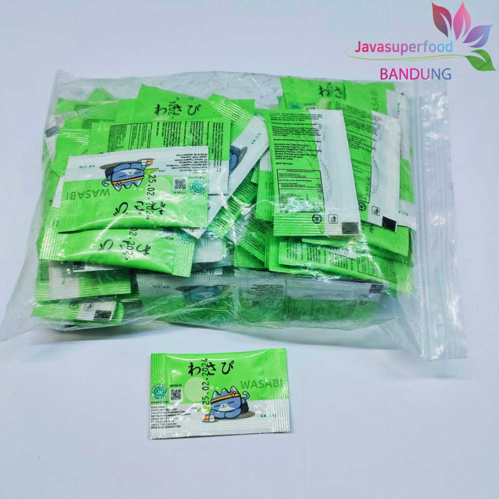 

WASABI SACHET 2,5g HALAL PER SACHET