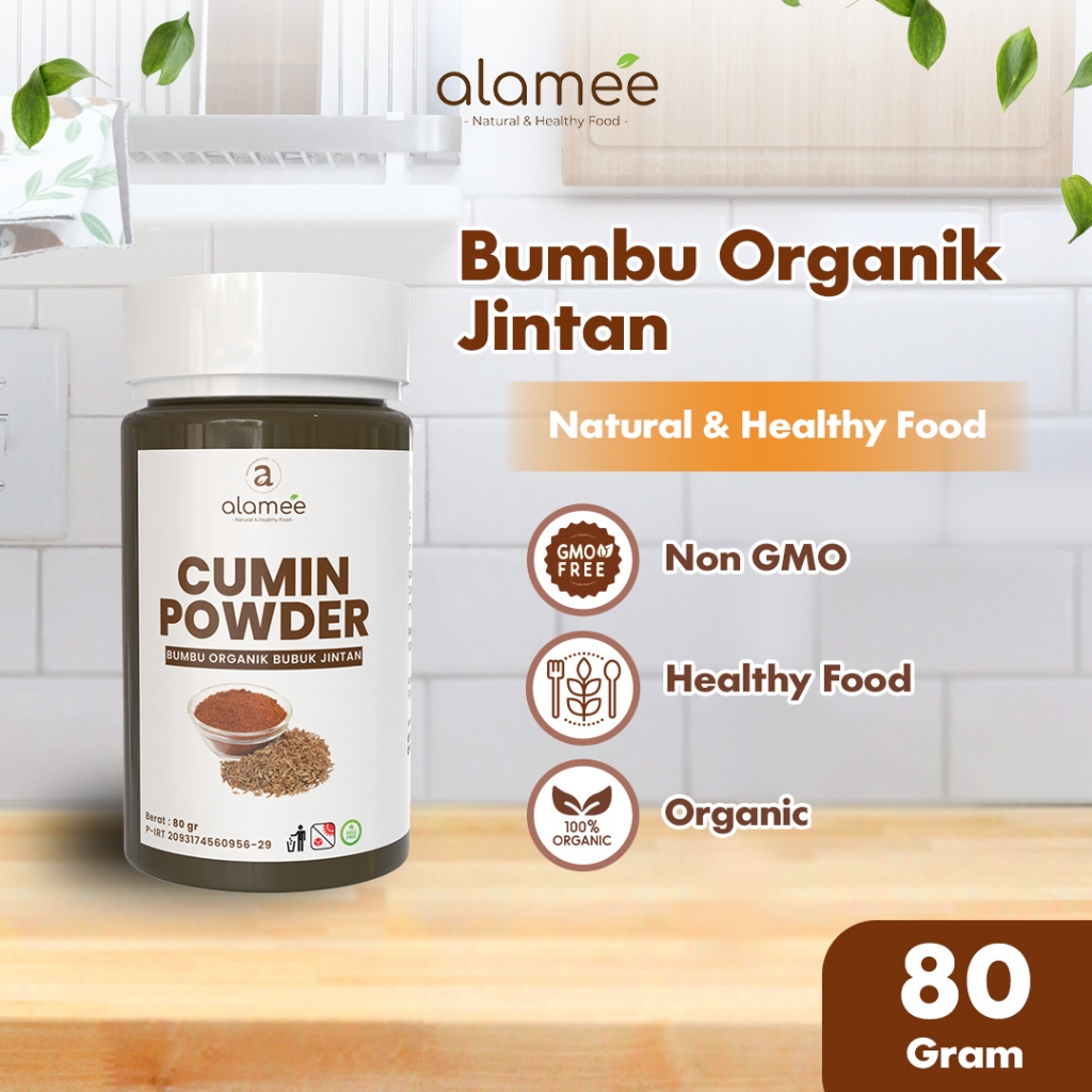 

ALAMEE Bumbu Dapur Jintan Bubuk Cumin Powder Bumbu Dapur Instan Jinten Caraway Rempah Masak 80gr