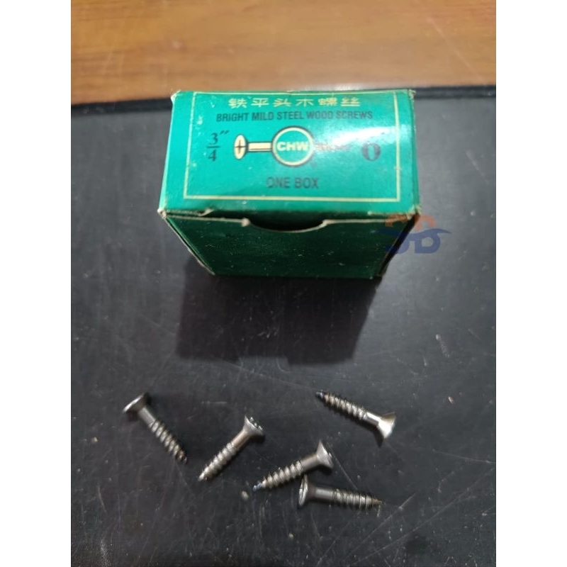 Skrup kayu 3/4" / sekrup skrup kayu CHW 3/4"