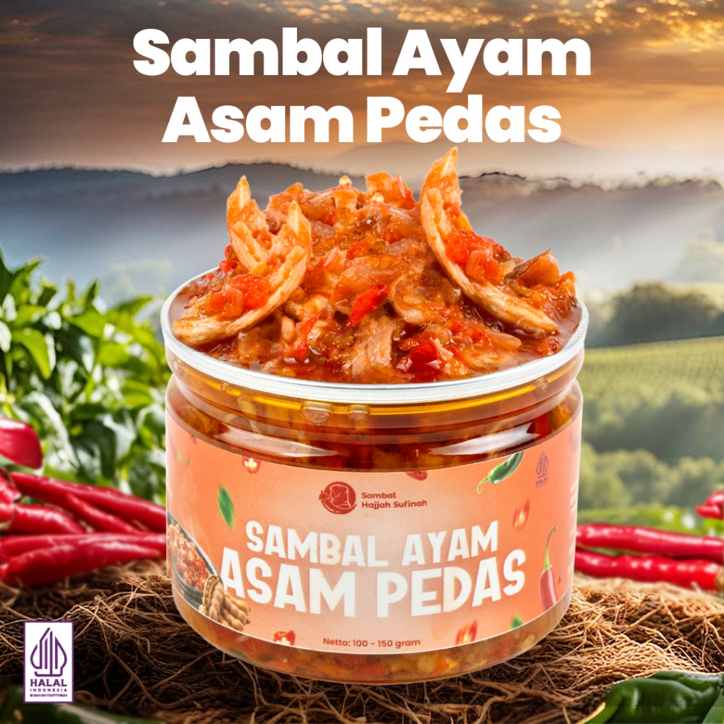 

Sambal Ayam Asam pedas / Sambal Hajjah Sufinah