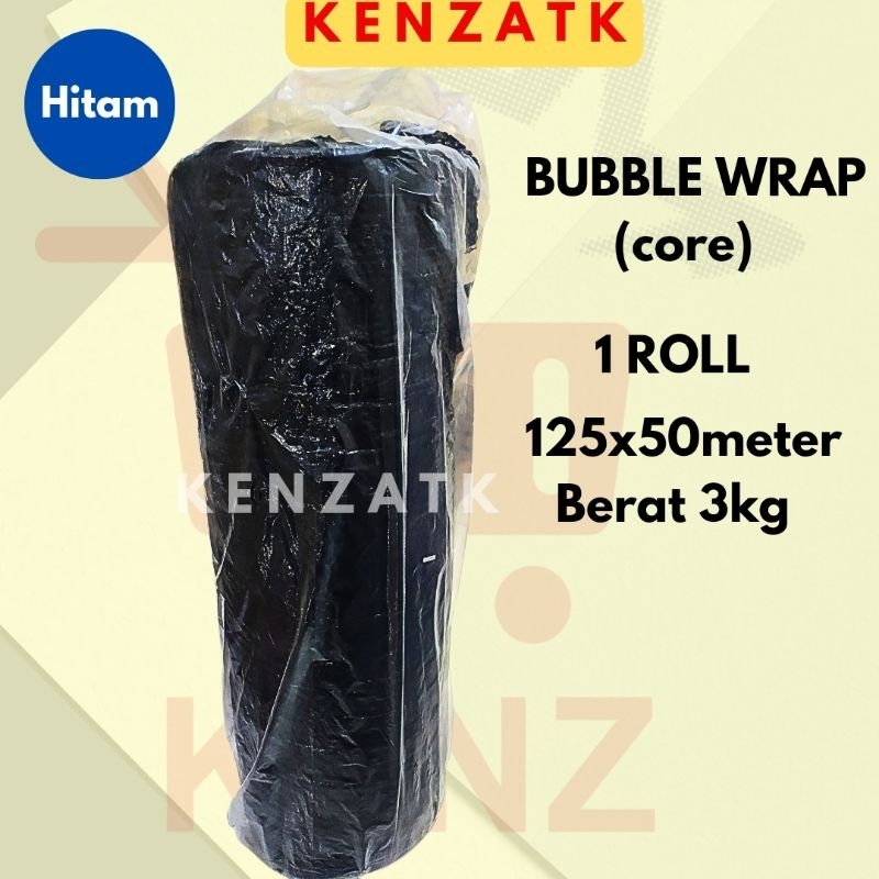

Bubble wrap hitam/Plastik packing 125x50m