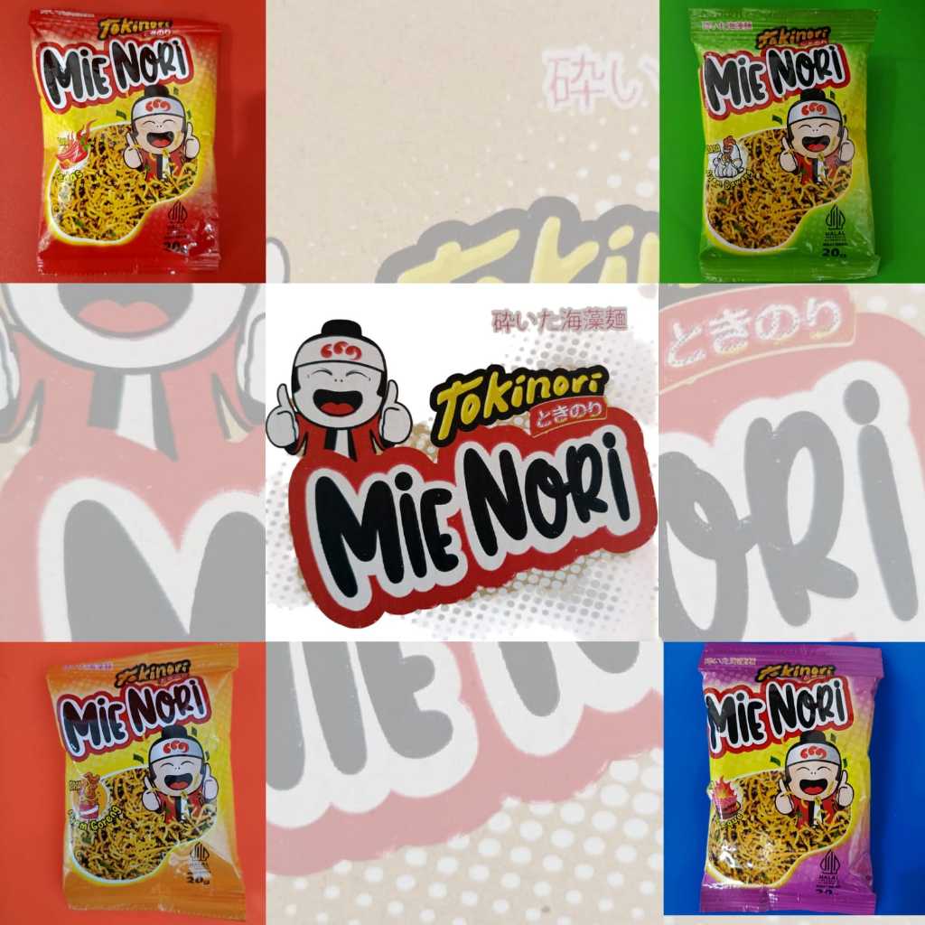 

MIE NORI TOKINORI | SNACK MIE NORI KEMASAN PRAKTIS | CEMILAN ENAK DAN PRAKTIS