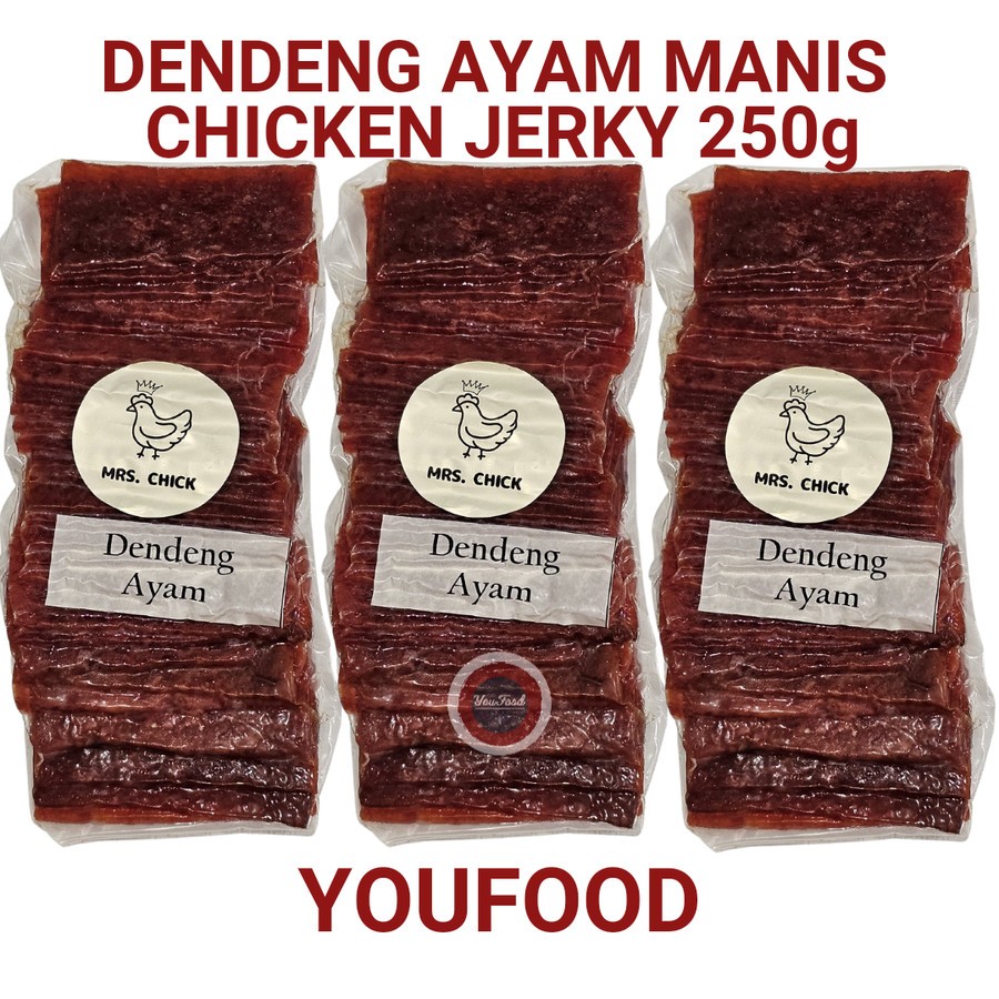 

Dendeng Ayam Manis - Chicken Jerky - Chicken Bakkwa 250gr