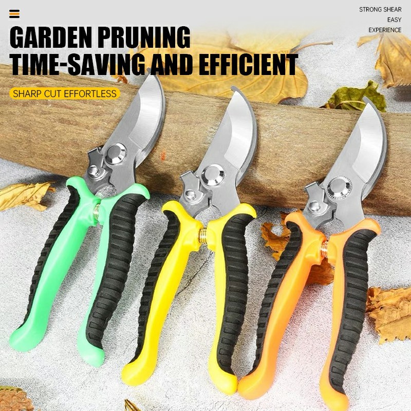 

✅COD✅Pruning Shears Gunting Dahan Bunga Ranting Stek Alat Potong Dahan Garden Scissors Gunting Taman /Gunting Tanaman Daun Ranting Dahan Alat Berkebun
