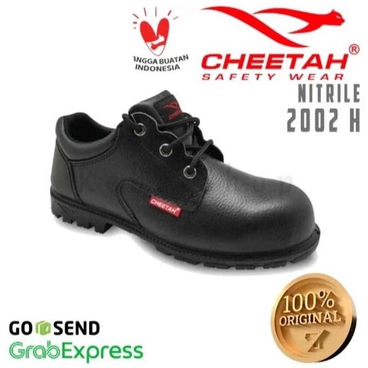 Sepatu Safety CHEETAH 2002 H /  Cheetah 2002H Nitrile Original
