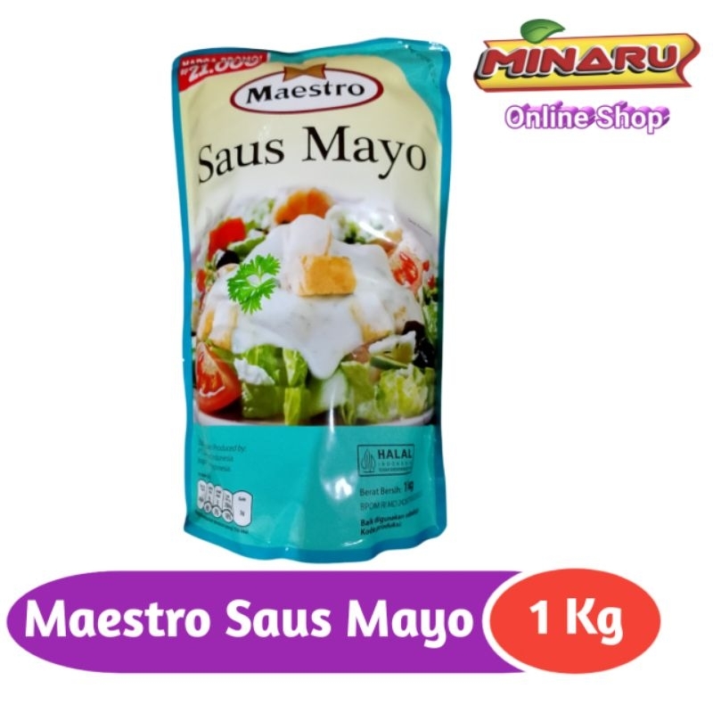 

Maestro Saus Mayo Pouch 1 kg
