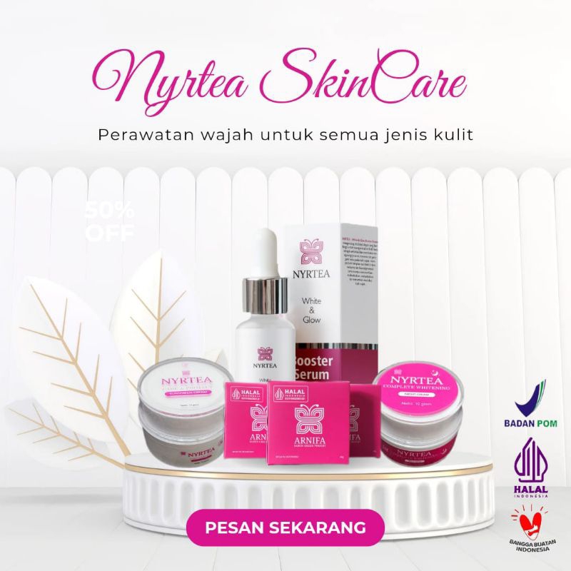 SKINCARE NYRTEA BPOM 100% HALAL