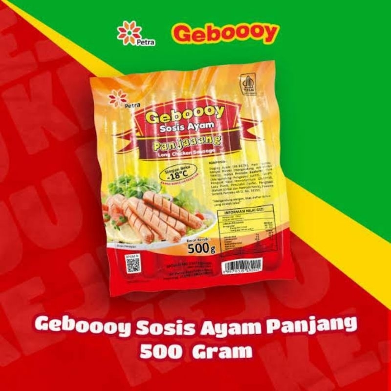 

Geboooy sosis ayam panjang 500g