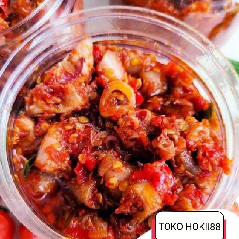 

sambal cumi pedas kemasan 100gram