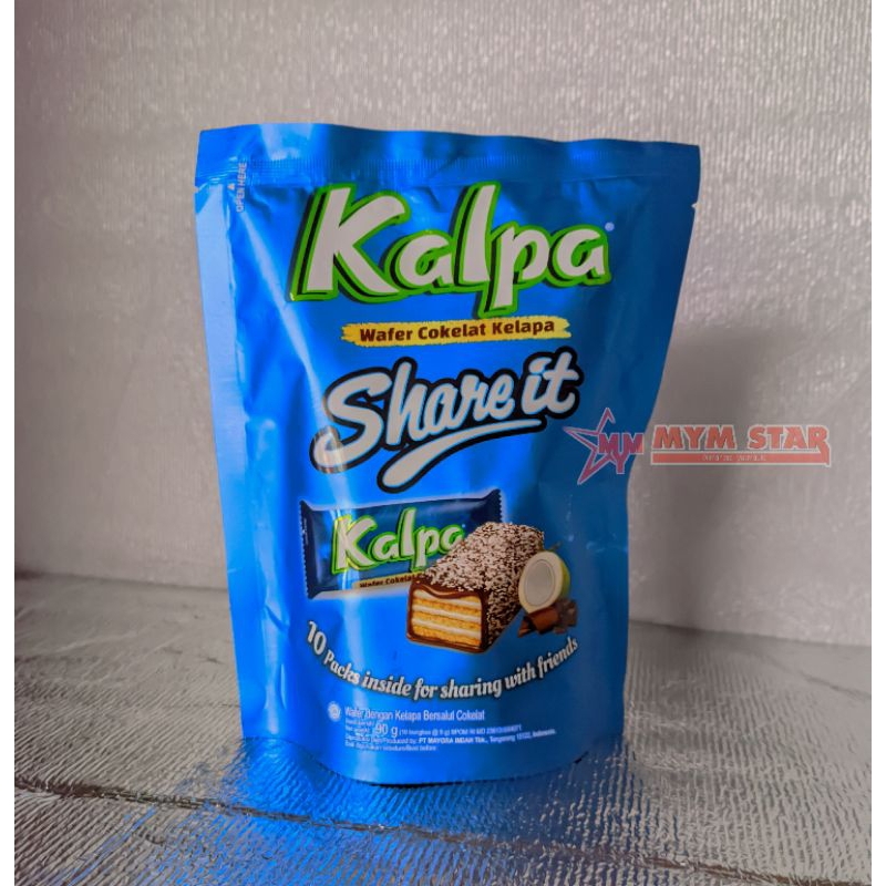 

Kalpa Share it Wafer Cokelat Kelapa Mini Pack isi 10
