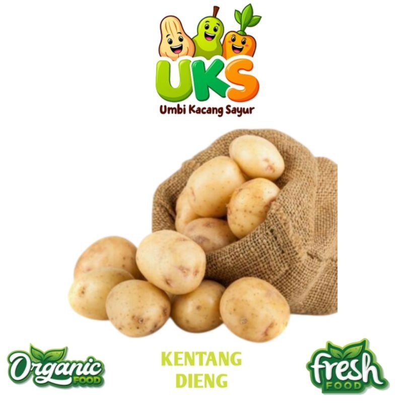 

Kentang Dieng Fresh Segar 1kg Termurah