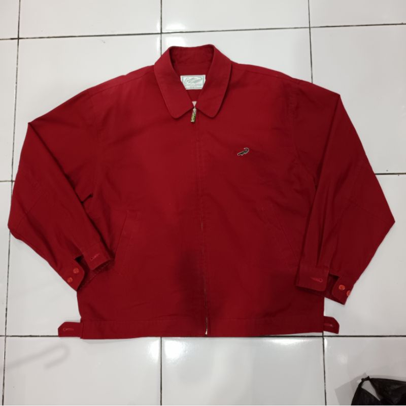 vintage Crocodile Work Harrington Canvas Work Jacket Size XL