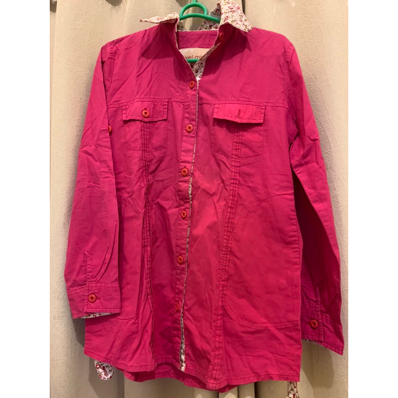 KEMEJA PINK PRELOVED