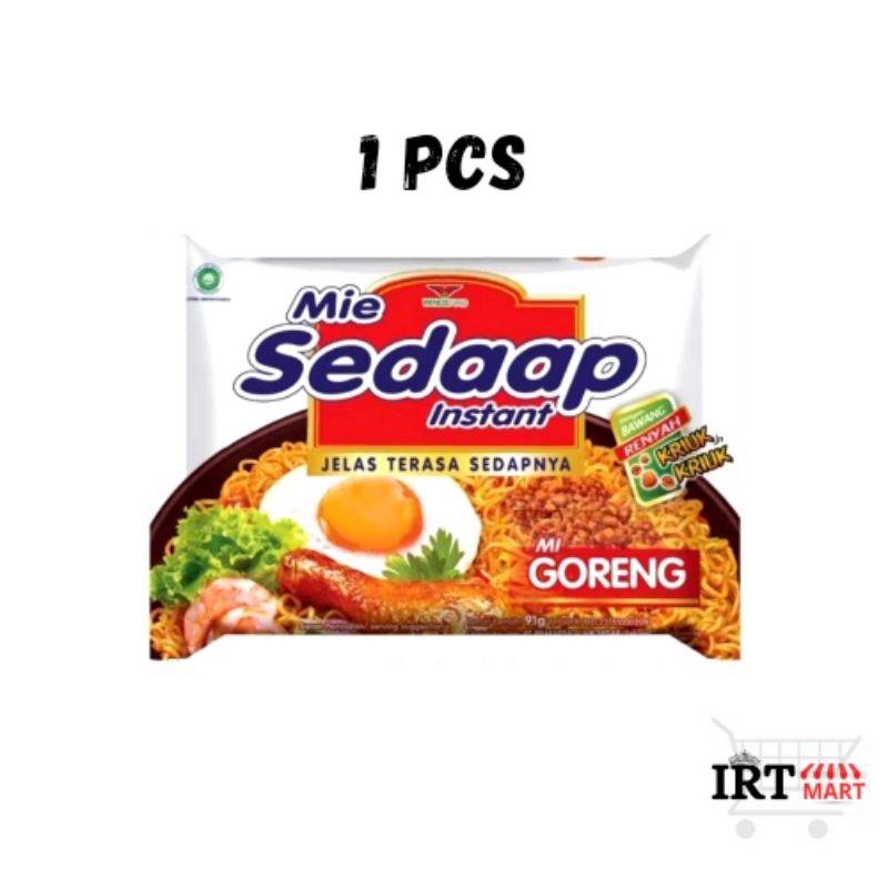 

1 PCS MIE SEDAAP GORENG | Mi Instan Sedaap Goreng Murah