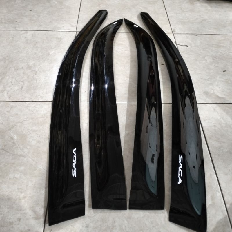 Talang air mobil Proton Saga slim/cembung 4 pintu